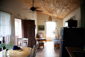 Inside the Yellow Cabin